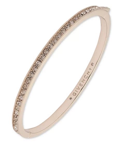 givenchy silk crystal element bangle bracelet - gold|Givenchy Crystal Element Bangle Bracelet .